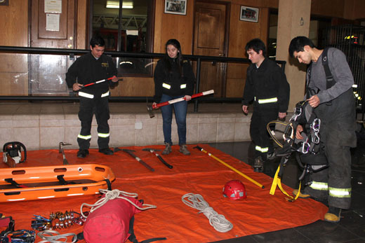 Primera Compañía realizó captación de cadetes y aspirantes
