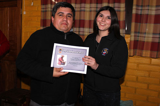 Bomberos de Temuco celebraron el Día del Padre