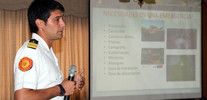 Positivo balance de seminario organizado por la Academia Nacional de Bomberos sede Araucanía