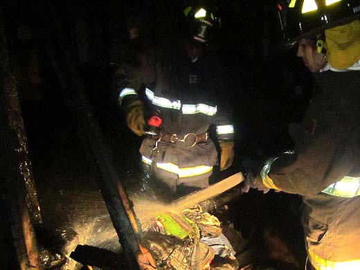 Primera Alarma de Incendio en Fundo El Carmen