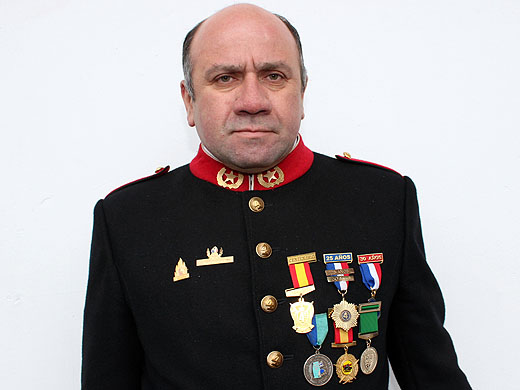 Saludo del Superintendente del Cuerpo de Bomberos de Temuco