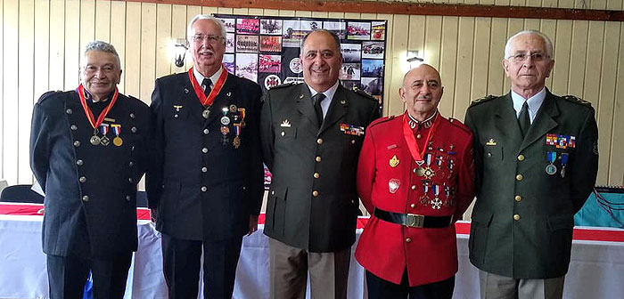 Tres voluntarios de Temuco recibieron la calidad de “bombero insigne de Chile”