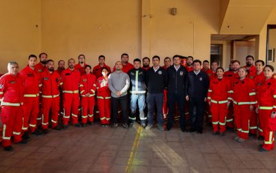 Grupo de Rescate Subacuático de la 4ª Compañía de Bomberos de Temuco logró acreditación del Sistema Nacional de Operaciones