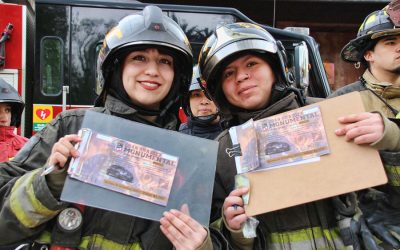 El Cuerpo de Bomberos de Temuco lanzó su Rifa Monumental 2023