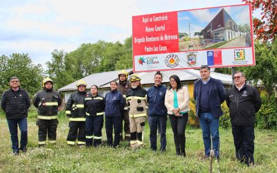 Autoridades entregan RS al proyecto de construcción del nuevo cuartel de la Brigada Metrenco