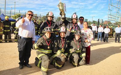 Exitosa competencia por la Copa 125 Años del Cuerpo de Bomberos de Temuco