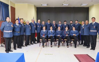 Novena Compañía de Bomberos de Temuco celebró su 35º aniversario