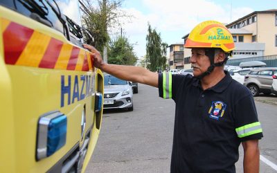 Emotiva despedida a estimado cuartelero que se acogió a retiro en el Cuerpo de Bomberos de Temuco