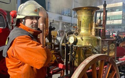 Luto en el Cuerpo de Bomberos de Temuco por fallecimiento de voluntario honorario de la 3ª Compañía