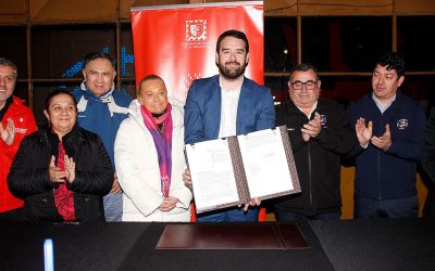 Gobernador firmó mensaje para el diseño del nuevo cuartel de la Octava Compañía